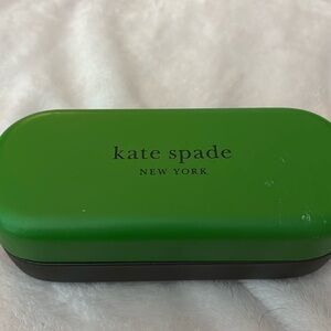 Kate Spade sunglasses.  Worn once.   In original case.   Original cleaning cloth
